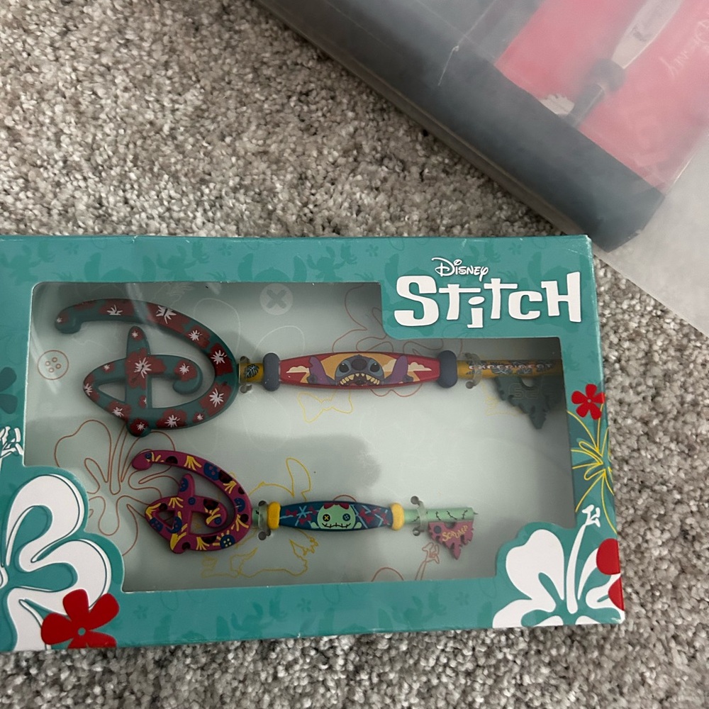 Disney Stitch Collectible Keys